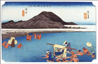 Hiroshige:Fuchu-shuku